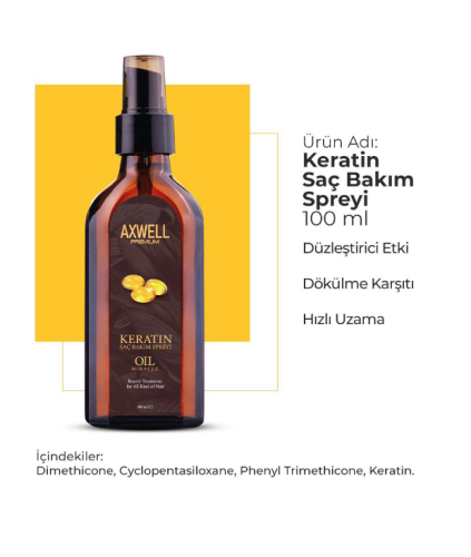 Axwell Premium Keratin Saç Bakım Spreyi 100ml