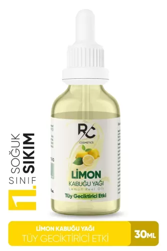 RC Kozmetik Limon Kabuğu Yağı 30ml