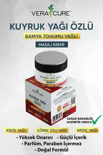 Vera Cure Kuyruk Yağlı Bamya Tohumlu Krem 100 ml