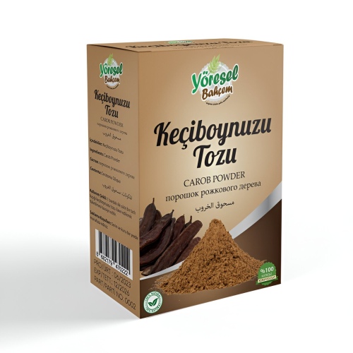 Yöresel Bahçem Keçiboynuzu Öğütülmüş (150gr)