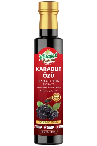 Yöresel Bahçem Karadut Özü 350 gr