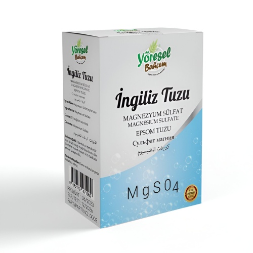 Yöresel Bahçem İngiliz Tuzu Magnezyum Sülfat Epsom Tuzu (200g)