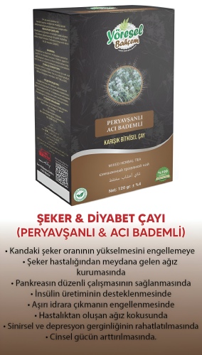 Yöresel Bahçem Peryavşanlı & Acı Bademli 120 gr