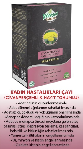 Yöresel Bahçem Civanperçemli&Hayıt Tohumlu 120 gr