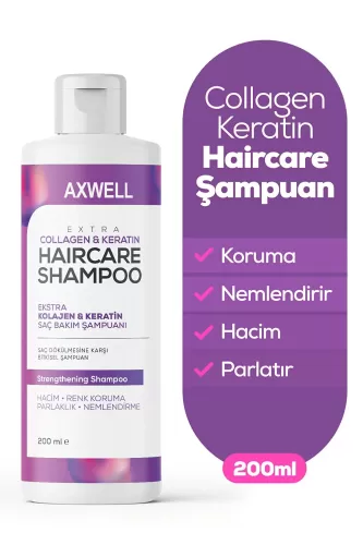 Axwell Kolajen&Keratin Saç Bakım Şampuanı 200 ml