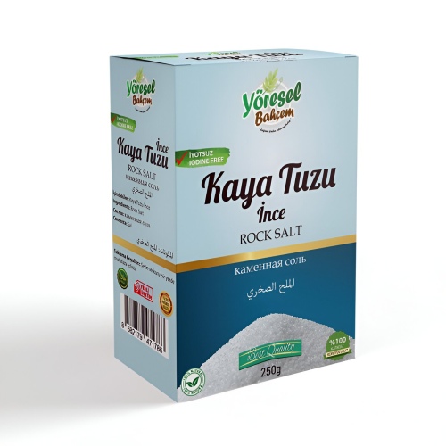 Yöresel Bahçem Kaya Tuzu İnce (250g)