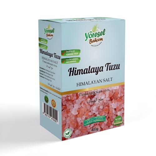 Yöresel Bahçem Himalaya Tuzu Kalın (400g)